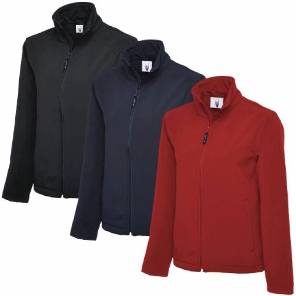 Classic Full Zip Softshelljacke Unisex - Uneek Clothing UC612 - Marineblau - 2XL