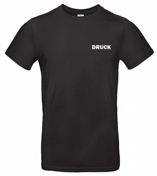 SECURITY Kurzarm T-Shirt schwarz