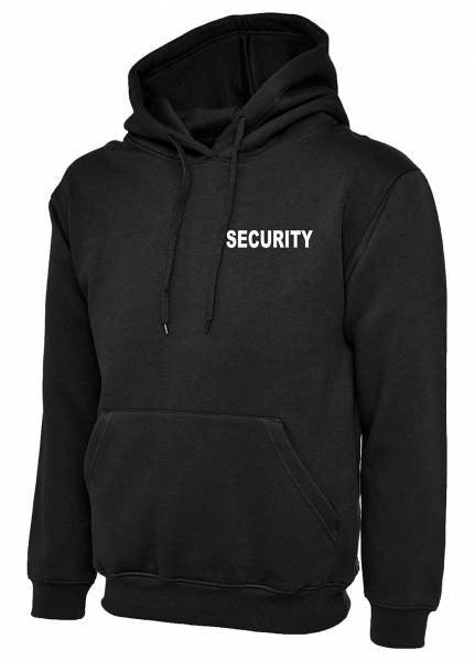 SECURITY Hoodie schwarz