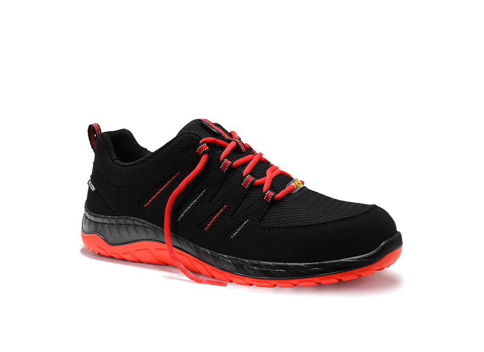 ELTEN MADDOX black-red Low ESD S3S