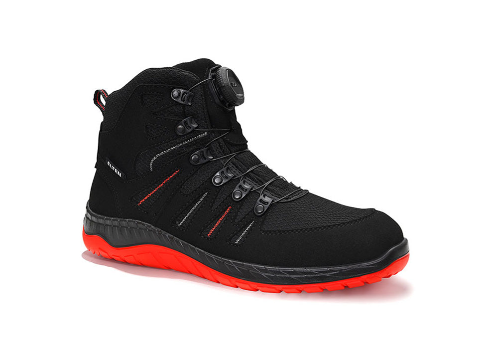 ELTEN MADDOX BOA® black-red Mid ESD S3S