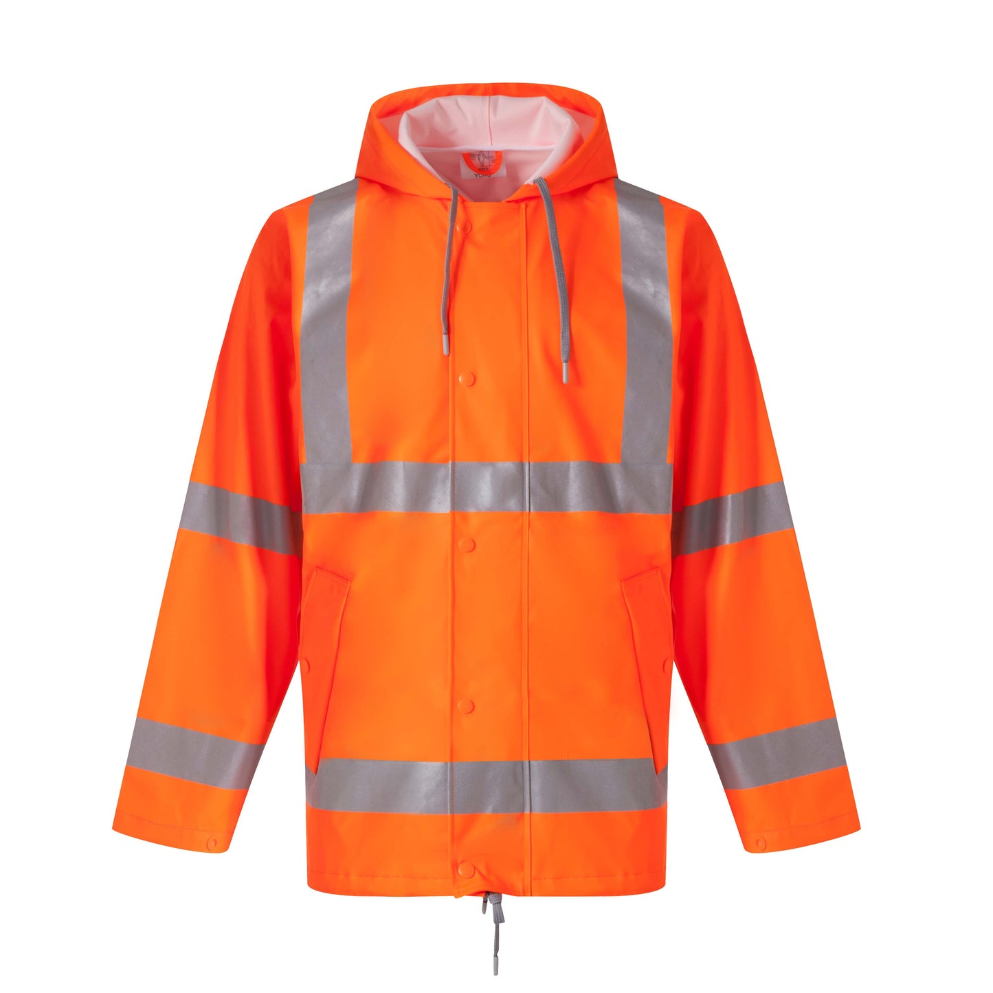YOKO HVS450 Hi-Vis Soft Flex Breathable Rain Jacket