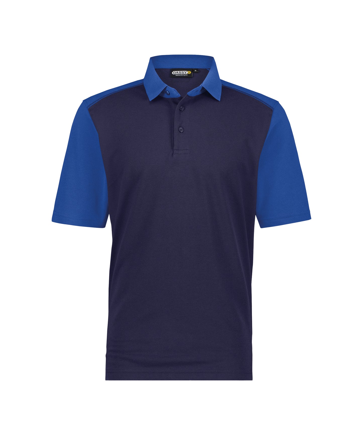 DASSY® Cesar Zweifarbiges Poloshirt