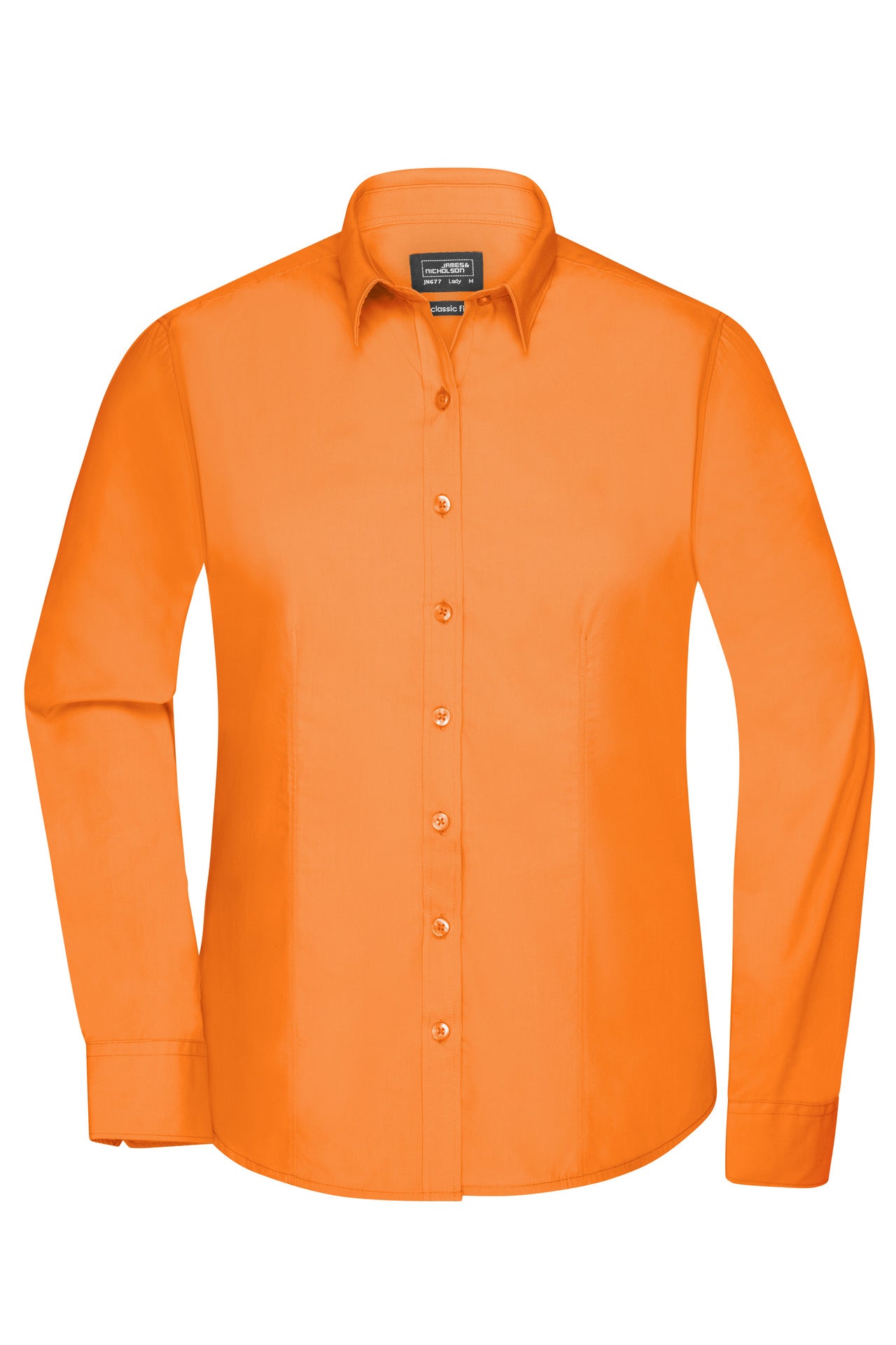 James & Nicholson JN677 Ladies' Shirt Longsleeve Poplin