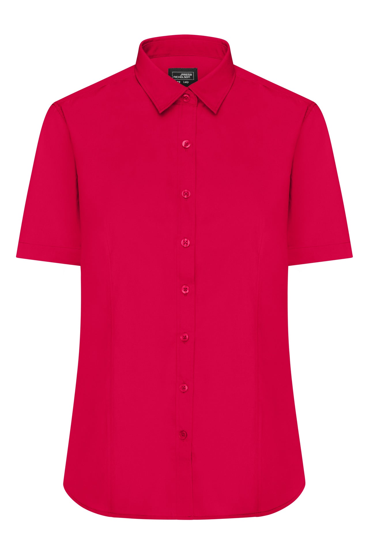 James & Nicholson JN679 Ladies' Shirt Shortsleeve Poplin