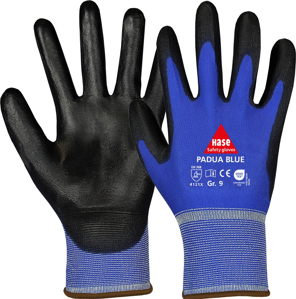 Hase Safety Gloves Padua Blue