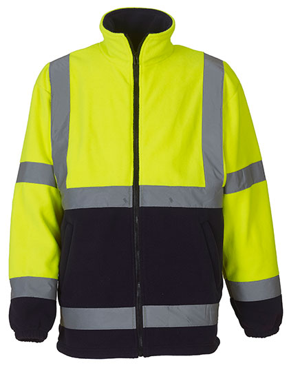 YOKO HVK08 Hi-Vis Fleece Jacket