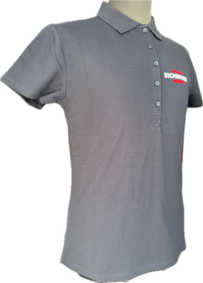 Polo 145 - Damen Luxury Stretch Polo (Flock Logo)