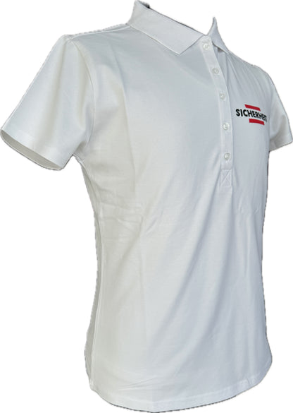 Polo 145 - Damen Luxury Stretch Polo (Flock Logo)
