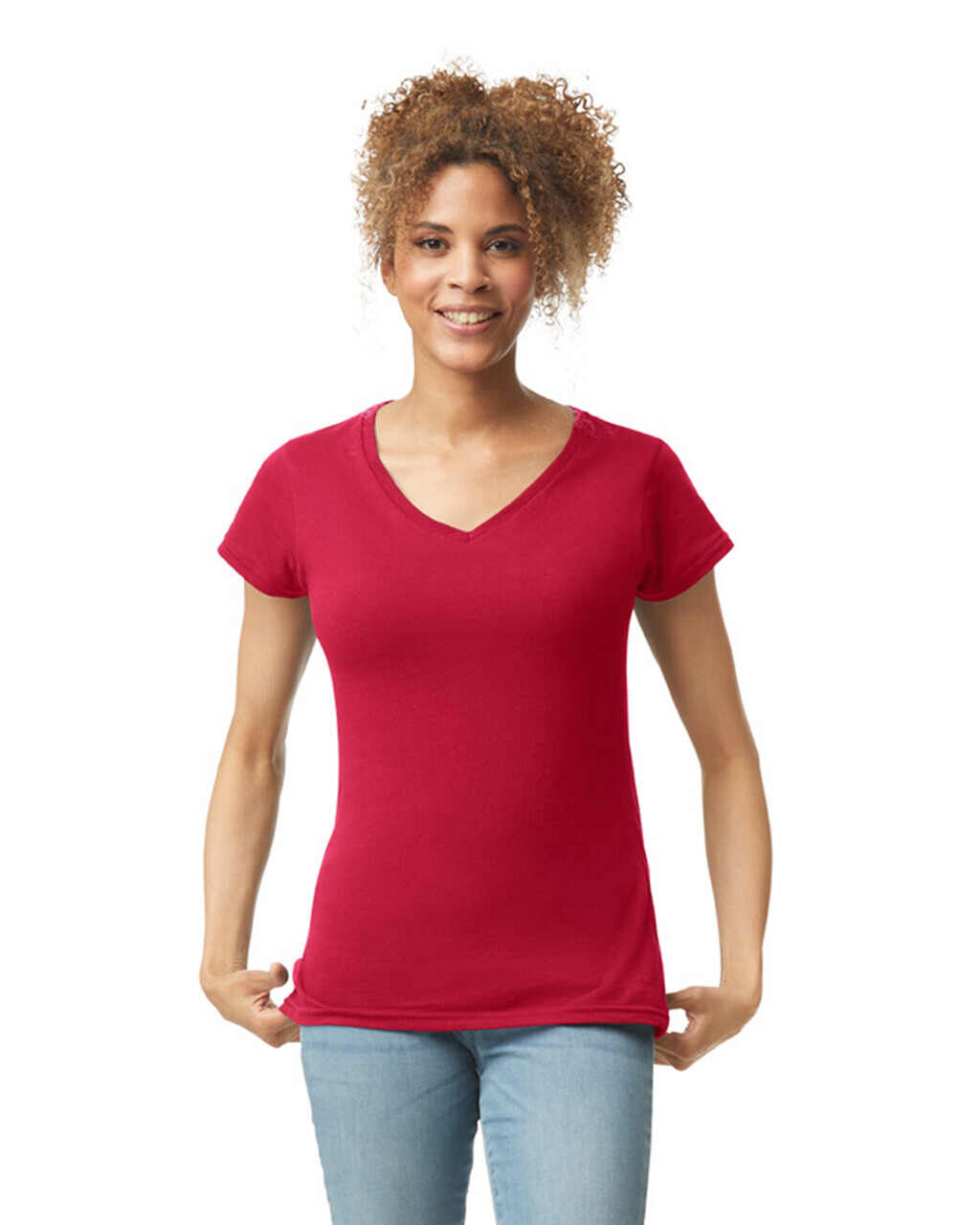 Gildan® 64V00L  Women's V-Neck T-Shirt