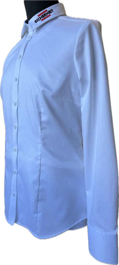 GREIFF Damen Bluse Kentkragen PREMIUM Slim Fit