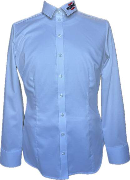 GREIFF Damen Bluse Kentkragen PREMIUM Slim Fit