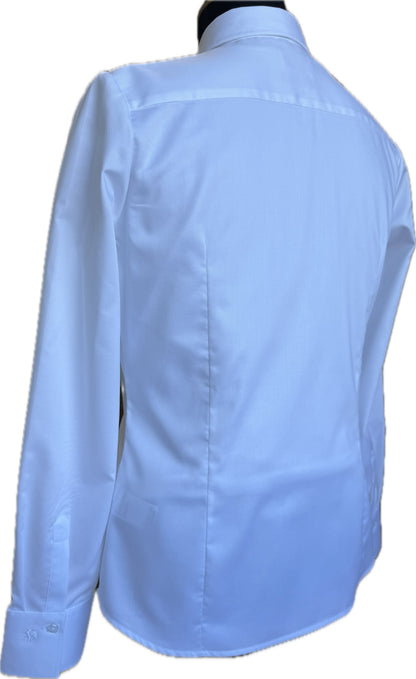 GREIFF Damen Bluse Kentkragen PREMIUM Slim Fit