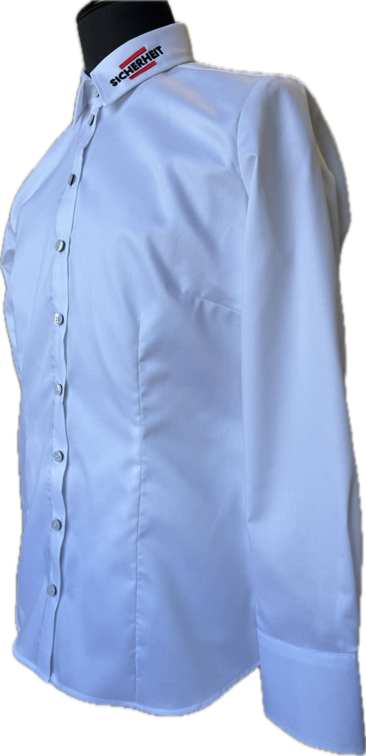 GREIFF Damen Bluse Kentkragen PREMIUM mit Kontrastfutter Regular Fit