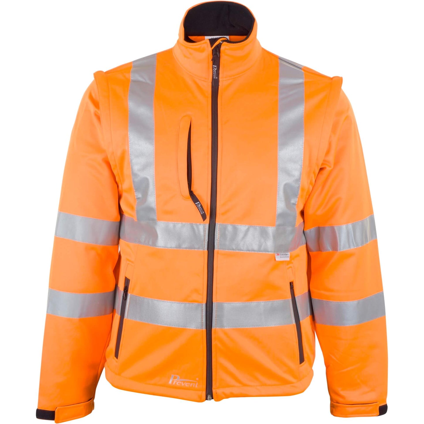 PREVENT® Warnschutz-Softshelljacke orange 8060G