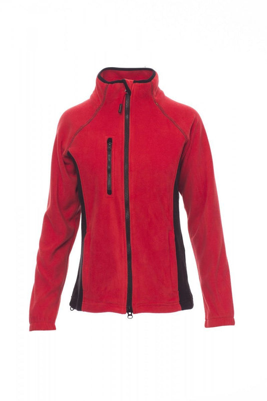 ASPEN+LADY+ - Zweifarbige taillierte Damen-Fleecejacke