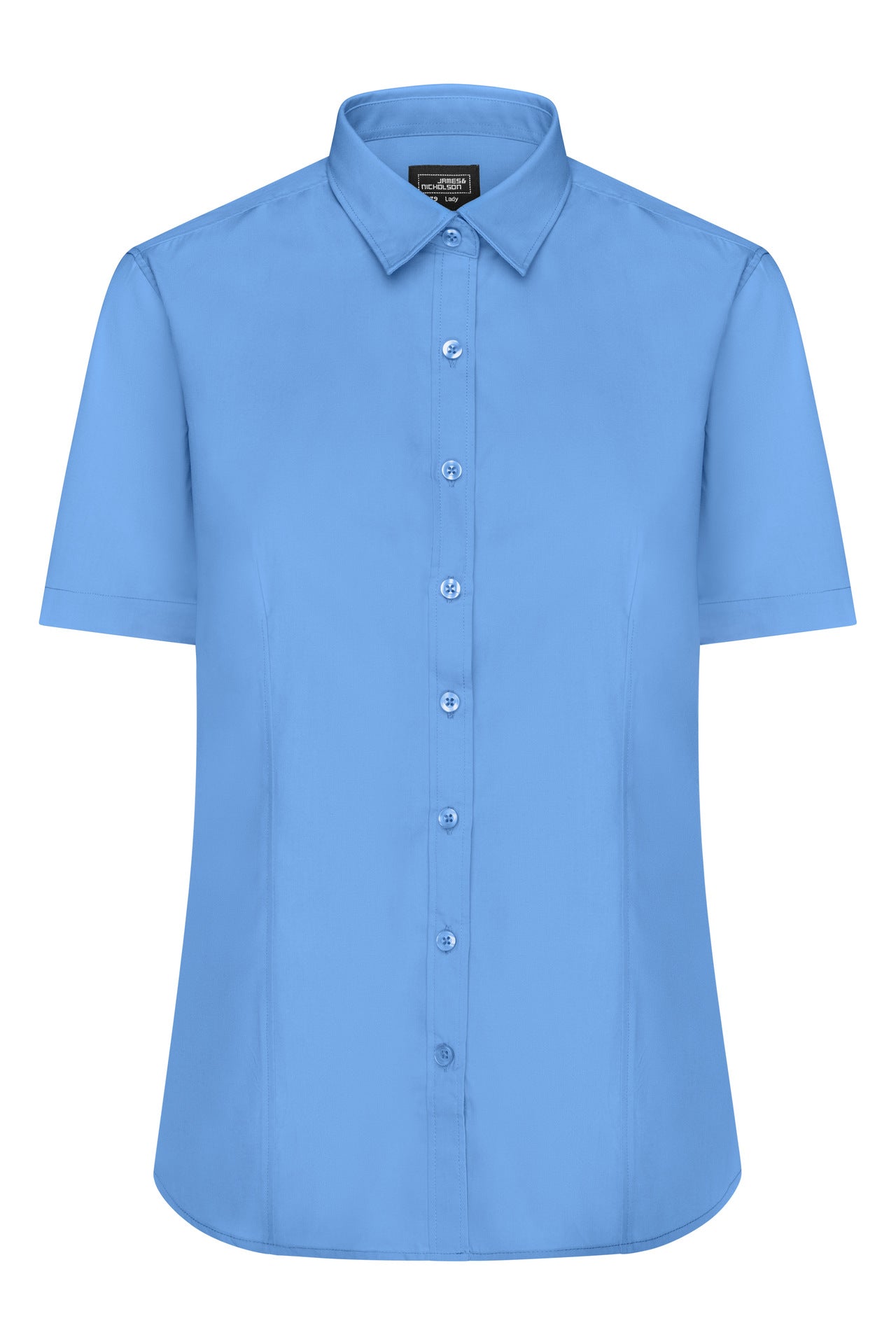James & Nicholson JN679 Ladies' Shirt Shortsleeve Poplin