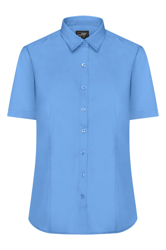James & Nicholson JN679 Ladies' Shirt Shortsleeve Poplin