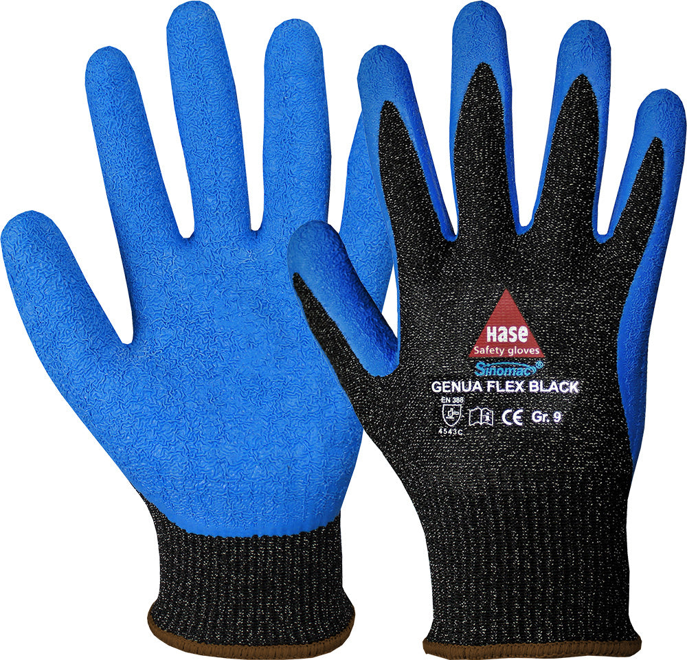 Hase Safety Gloves Genua Flex Black