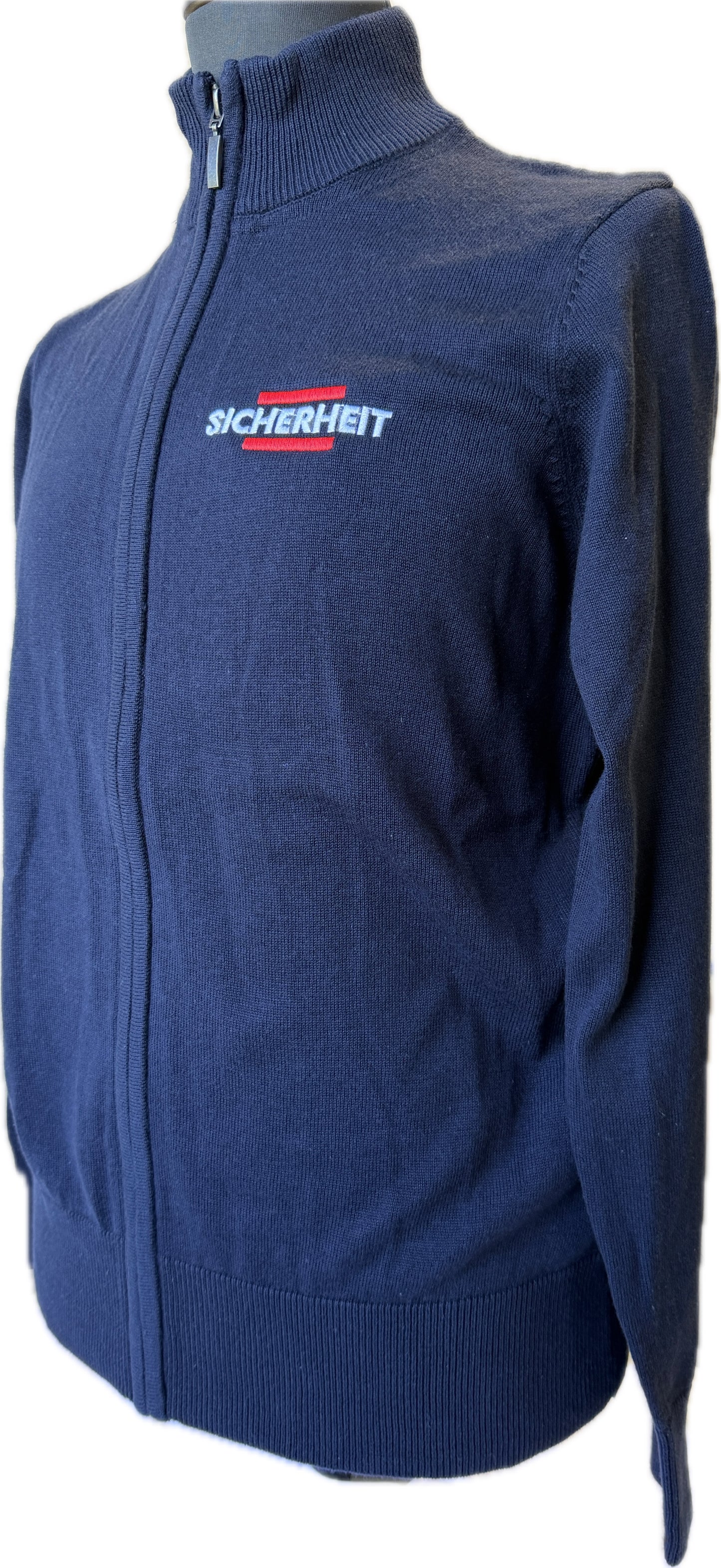 Jacke K962 - Damen Cardigan mit Reißverschluss