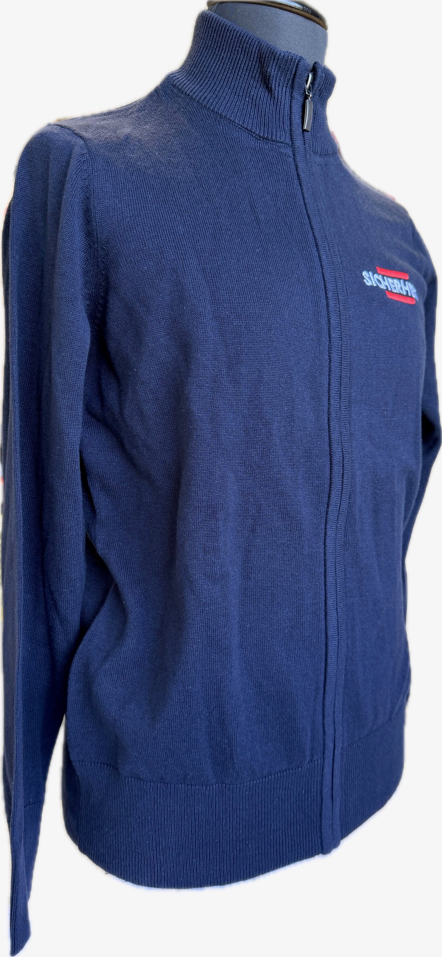 Jacke K962 - Damen Cardigan mit Reißverschluss