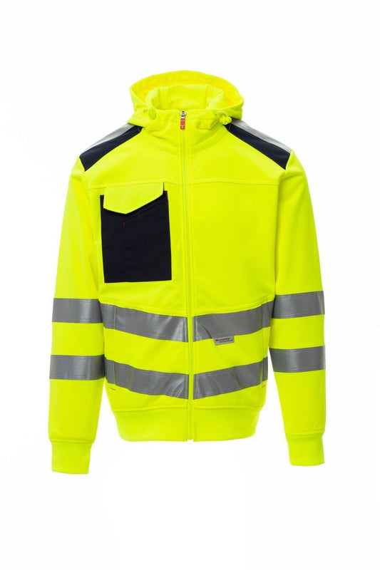 001457-0439 LEADER - Herren-Sweatjacke mit Kapuze