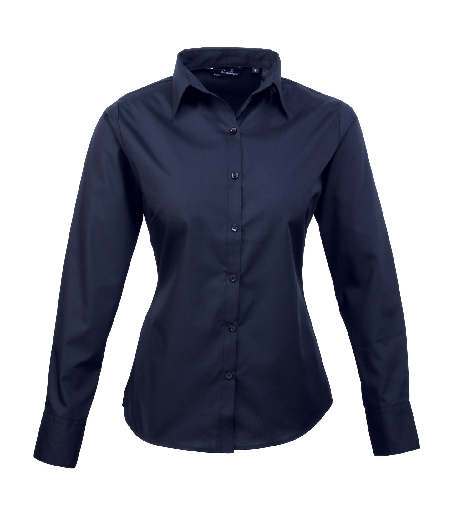 Premier  Langärmelige Bluse, Popelin PR300