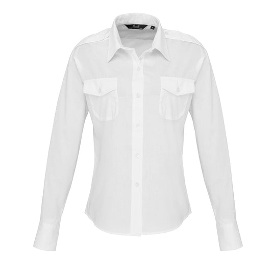 Premier Langärmeliges Damen - Sicherheitshemd PR310
