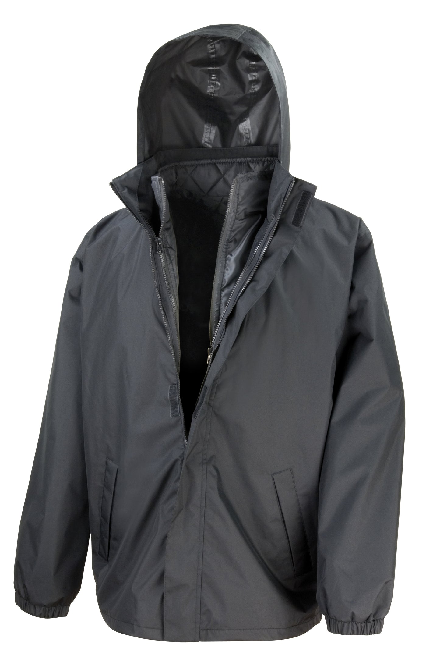 3-IN-1 JACKET WITH QUILTED BODYWARMER