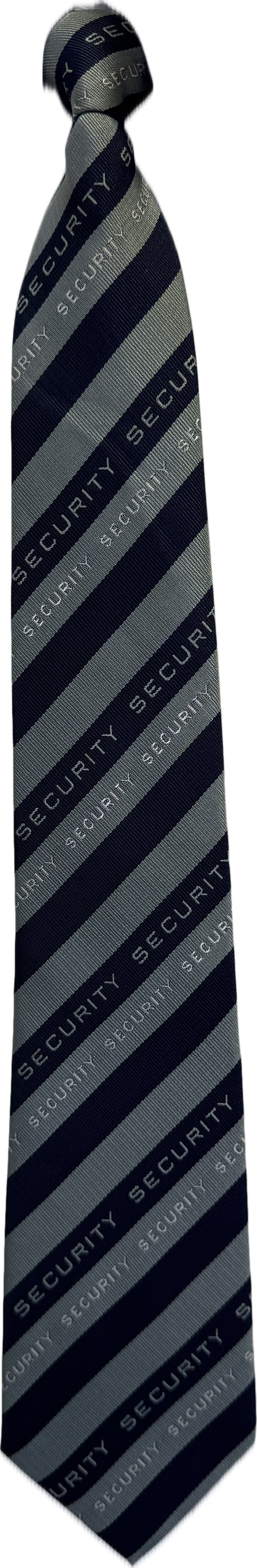 KRAWATTE - SECURITY - gestreift - mit Gummizug