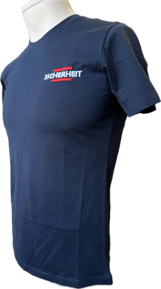 T-Shirt 000948-0337 - Tailliertes Damen-T-Shirt (Logo Stickerei)