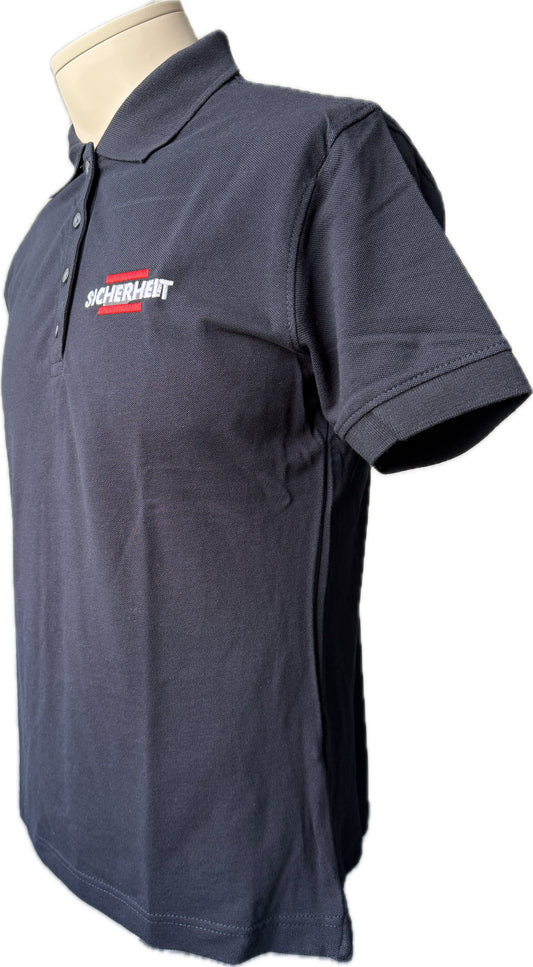 Polo 000953-0305 - Tailliertes Damen-Poloshirt, kurzärmelig (Logo Stickerei)