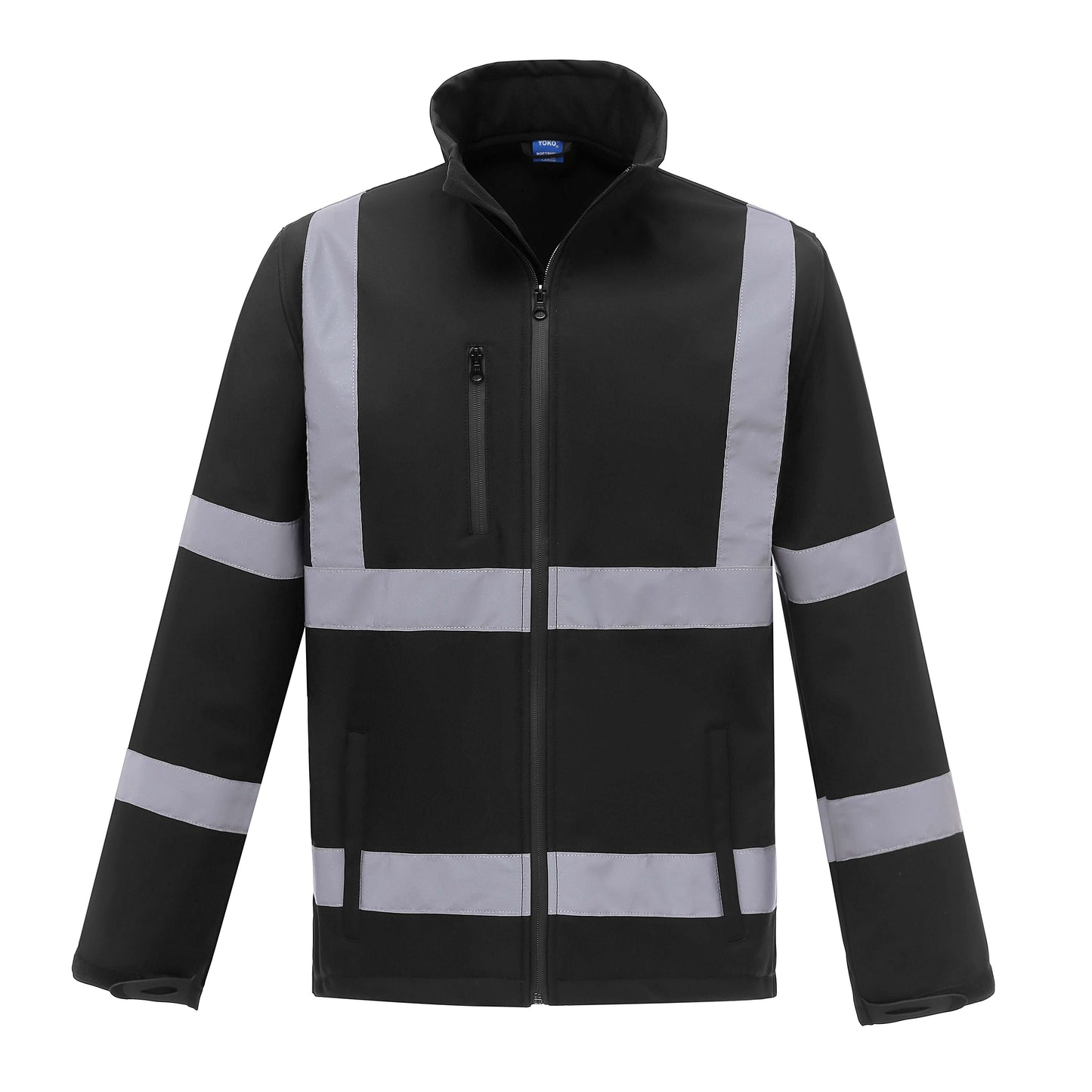 YOKO HVK09 Hi-Vis 2 Bands & Braces Softshell Jacket