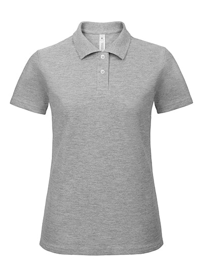 B&C ID.001 /Kurzarm-Poloshirt aus Piqué für Damen
