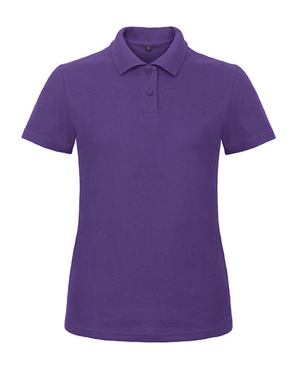 B&C ID.001 /Kurzarm-Poloshirt aus Piqué für Damen