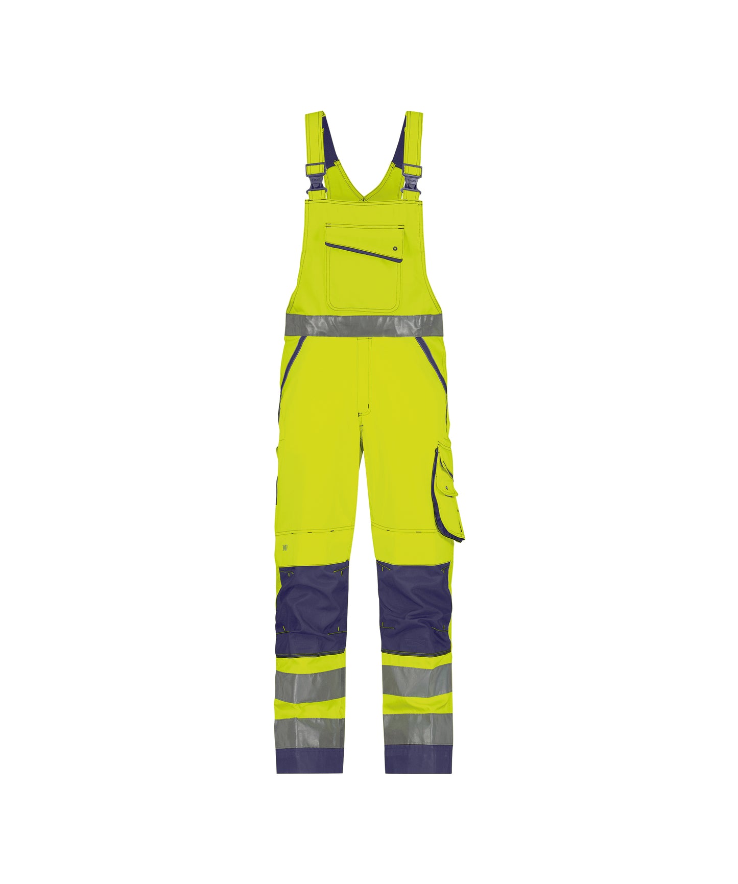 DASSY® Malmedy Warnschutz Latzhose mit Kniepolstertaschen