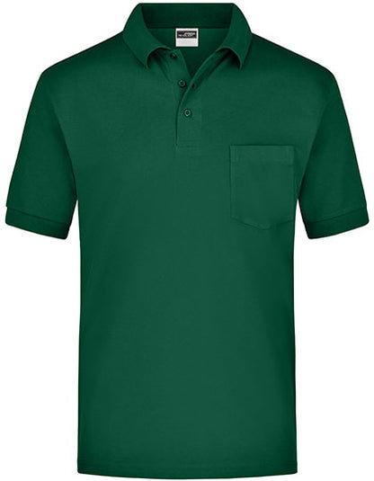James & Nicholson JN026 Polo-Piqué Pocket