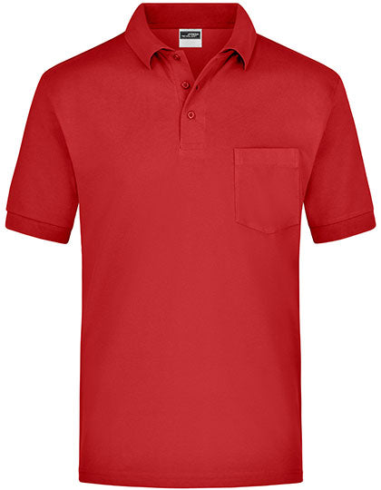 James & Nicholson JN026 Polo-Piqué Pocket