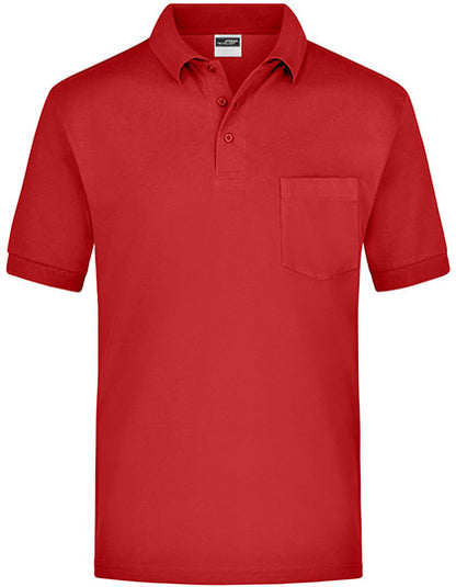 James & Nicholson JN026 Polo-Piqué Pocket