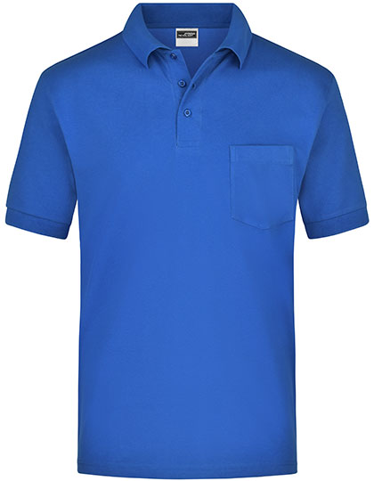 James & Nicholson JN026 Polo-Piqué Pocket