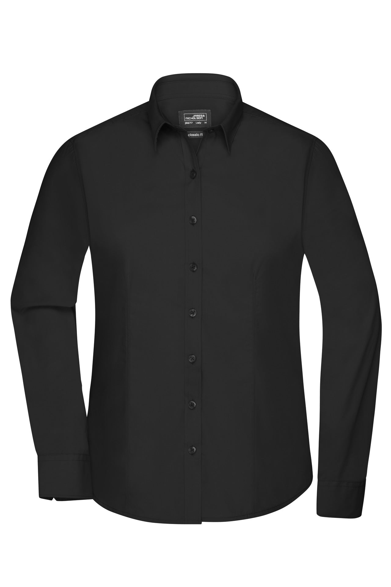 James & Nicholson JN677 Ladies' Shirt Longsleeve Poplin
