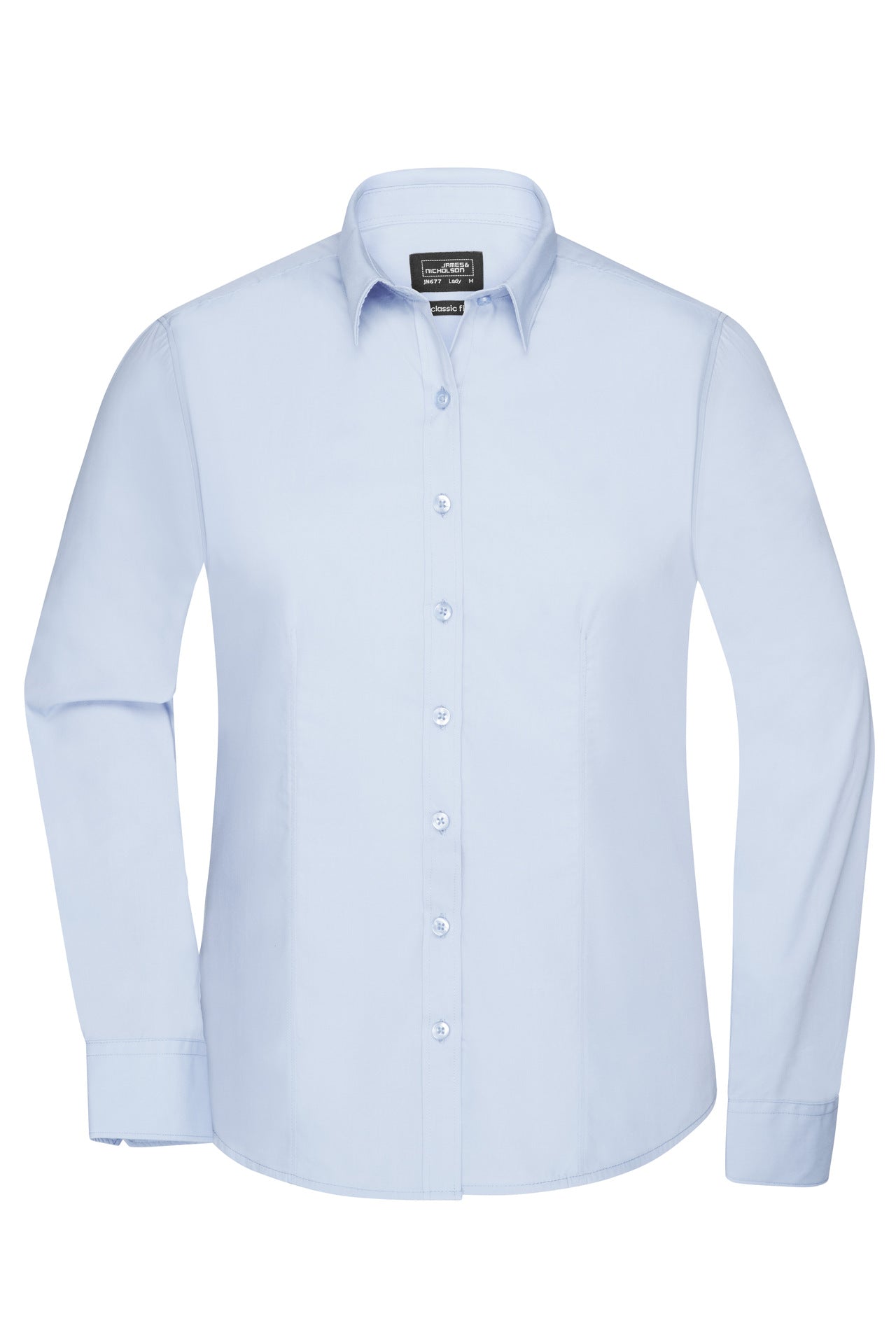 James & Nicholson JN677 Ladies' Shirt Longsleeve Poplin
