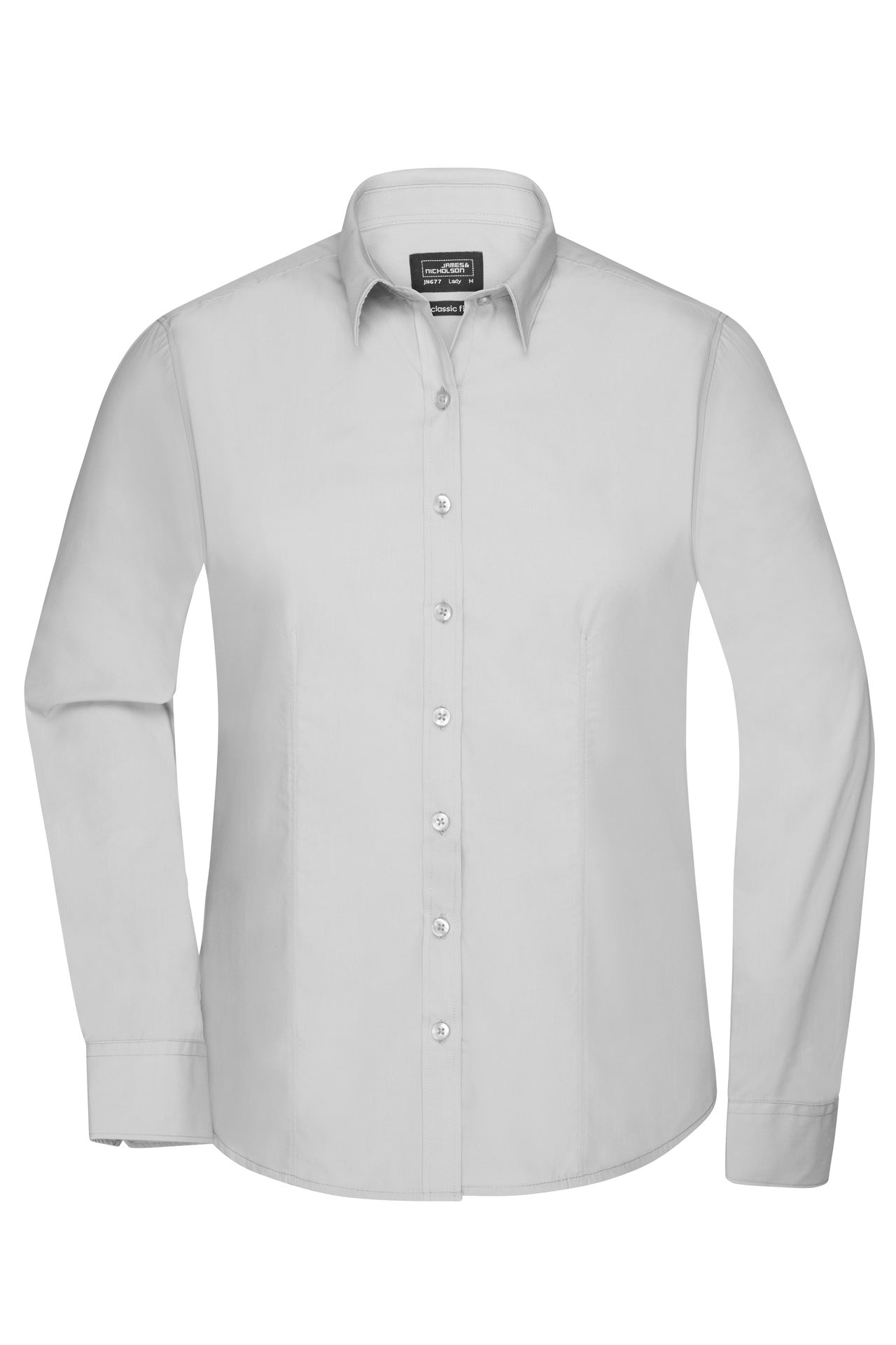 James & Nicholson JN677 Ladies' Shirt Longsleeve Poplin