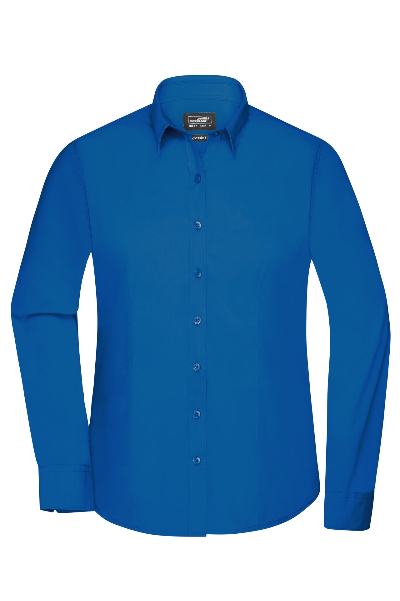 James & Nicholson JN677 Ladies' Shirt Longsleeve Poplin