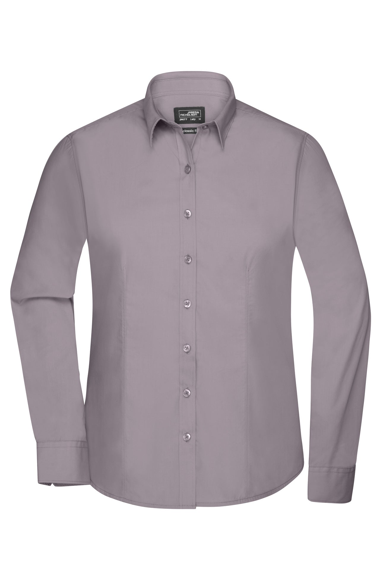 James & Nicholson JN677 Ladies' Shirt Longsleeve Poplin