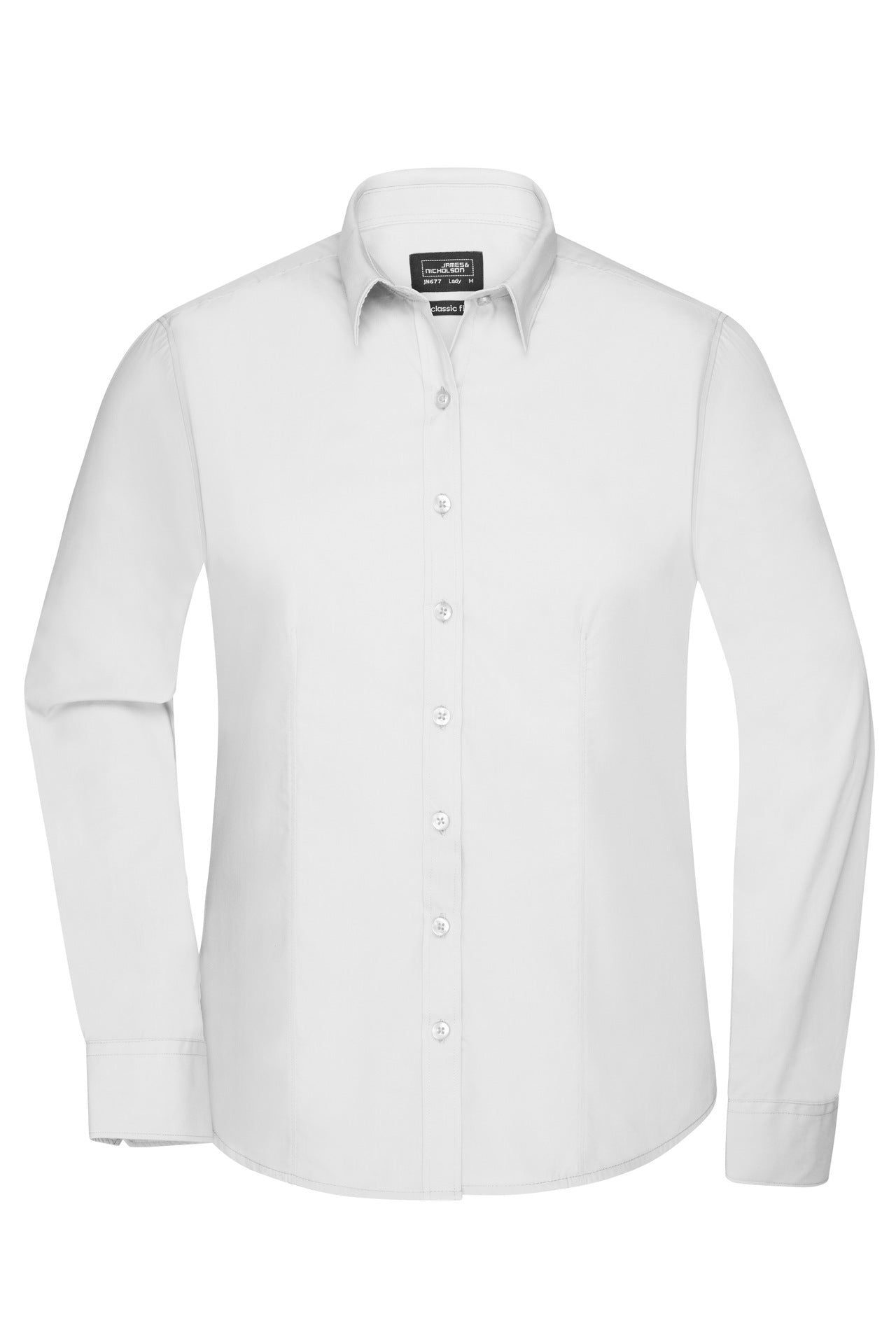 James & Nicholson JN677 Ladies' Shirt Longsleeve Poplin