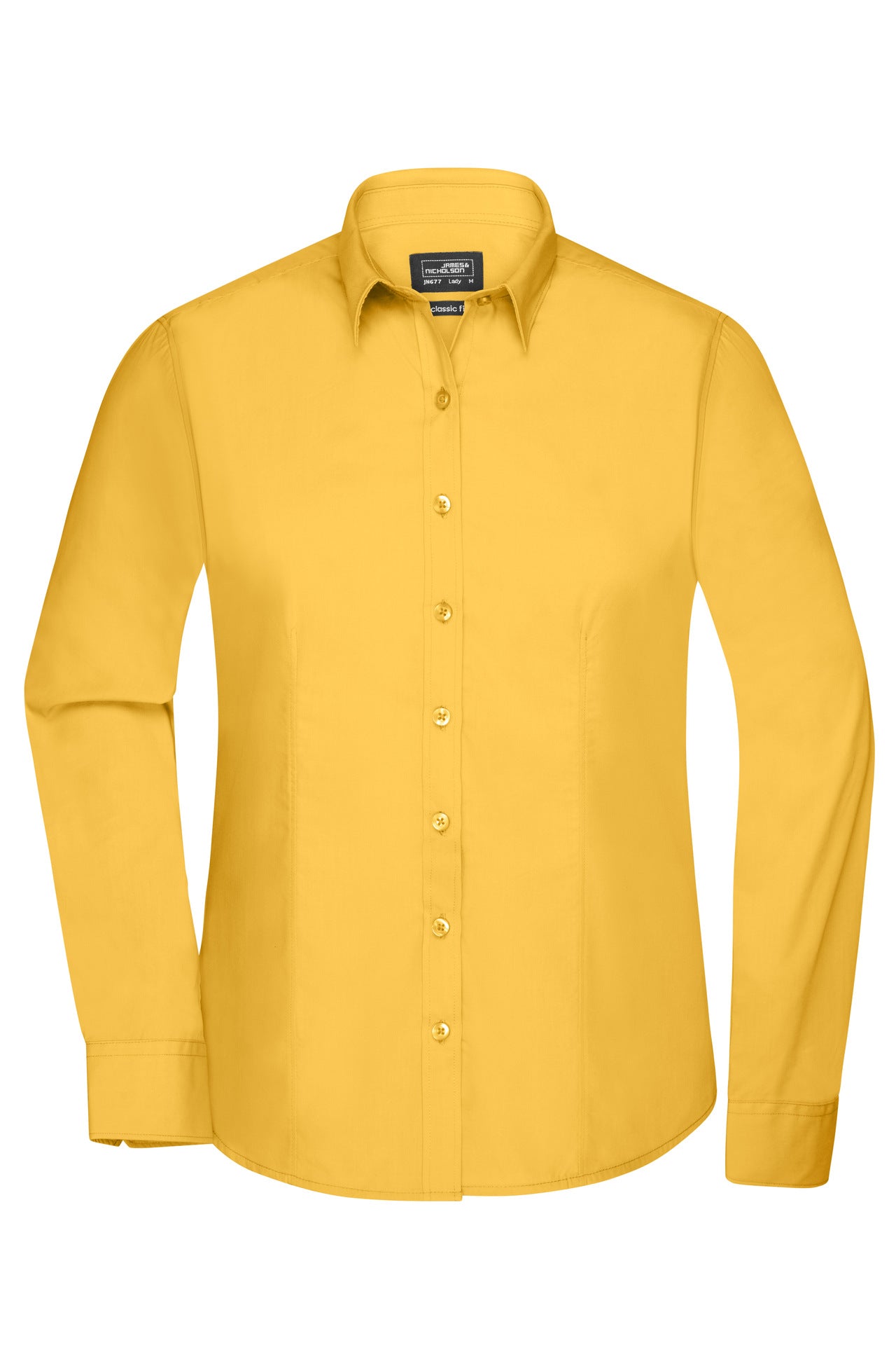James & Nicholson JN677 Ladies' Shirt Longsleeve Poplin