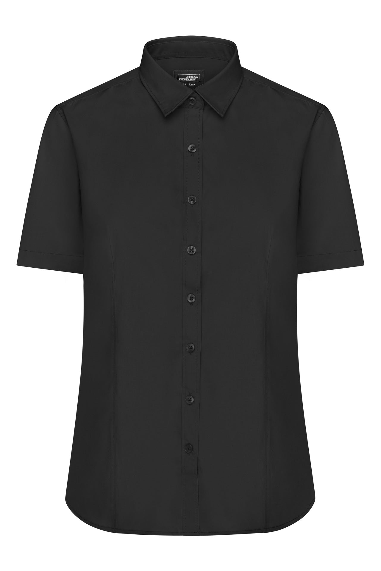 James & Nicholson JN679 Ladies' Shirt Shortsleeve Poplin