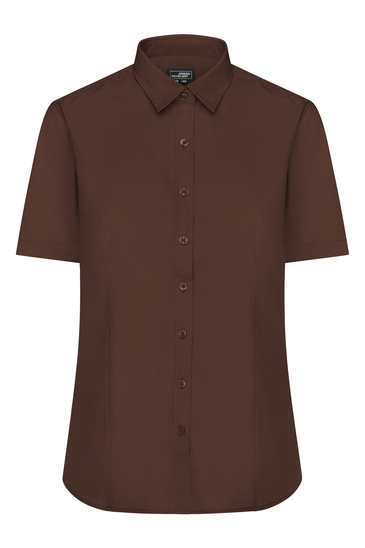 James & Nicholson JN679 Ladies' Shirt Shortsleeve Poplin