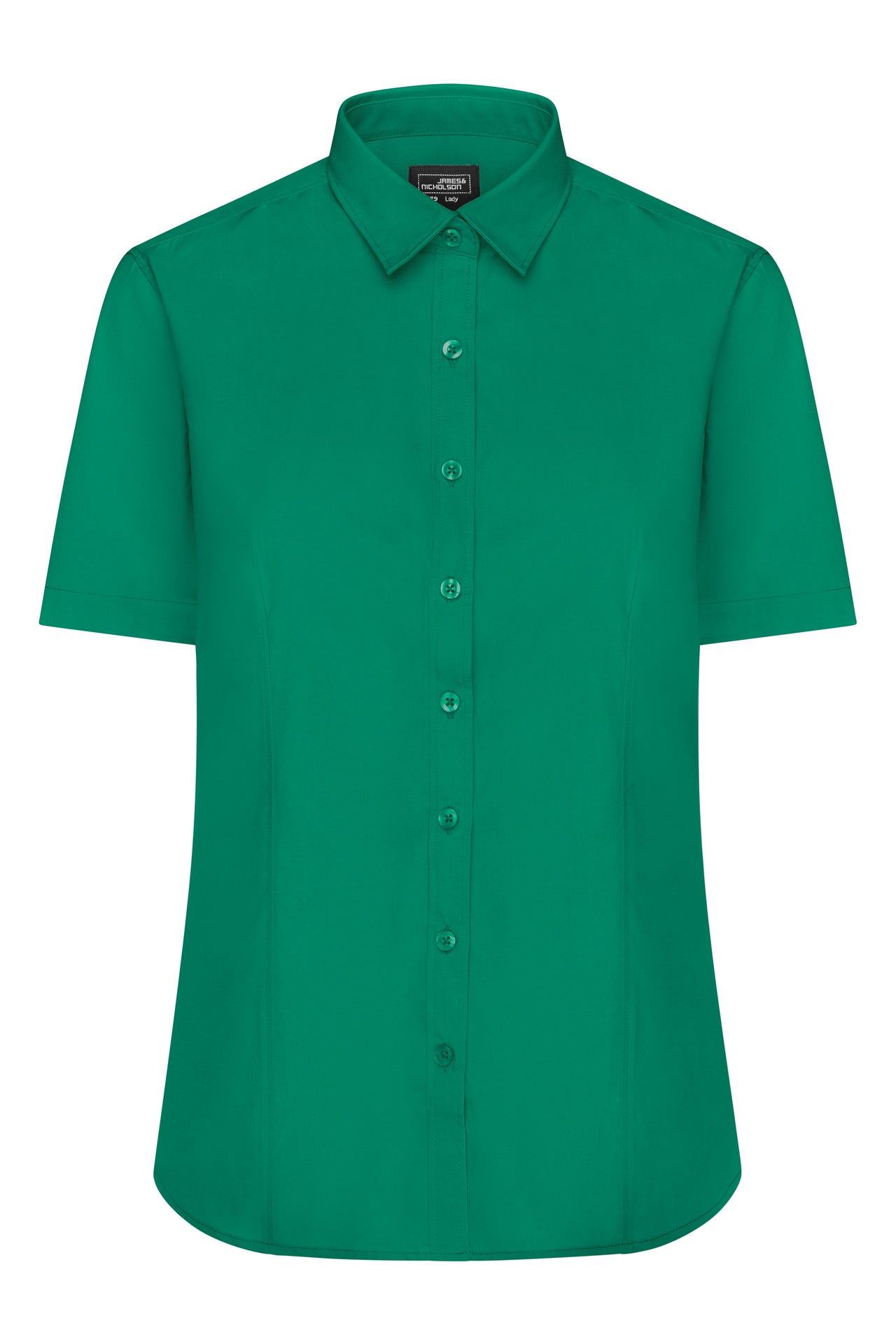 James & Nicholson JN679 Ladies' Shirt Shortsleeve Poplin
